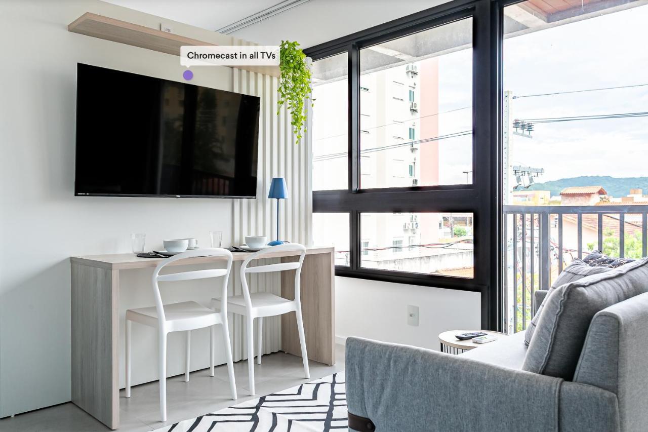 Studio Moderno Com Vaga, Proximo A Lagoa Da Conceicao - Trindade Lejlighed Florianópolis Eksteriør billede